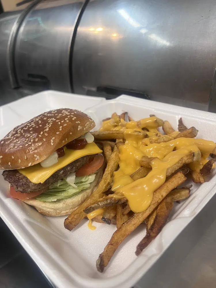 Gyro Double Cheeseburger